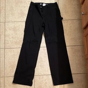 No Boundaries Women's Black Straight Leg Jeans